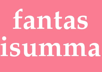 Synonym fantasisumma