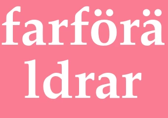 Synonym farföräldrar