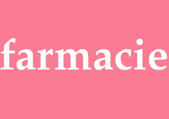 Synonym farmacie