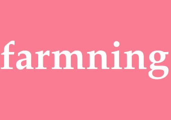 Synonym farmning