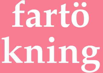 Synonym fartökning