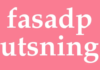 Synonym fasadputsning