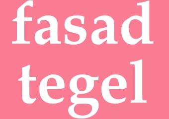 Synonym fasadtegel