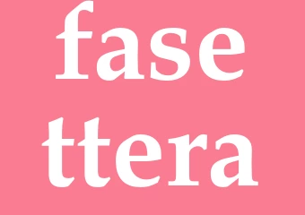 Synonym fasettera