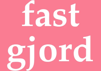 Synonym fastgjord