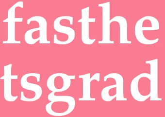 Synonym fasthetsgrad