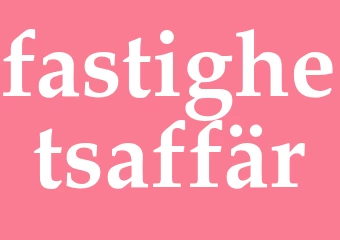 Synonym fastighetsaffär