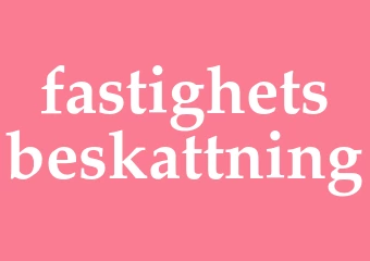 Synonym fastighetsbeskattning