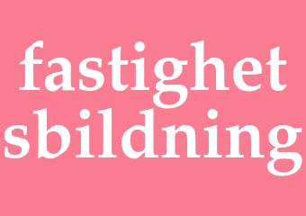 Synonym fastighetsbildning