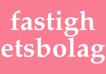 Synonym fastighetsbolag
