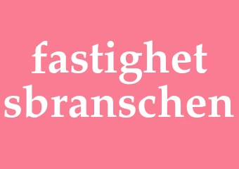 Synonym fastighetsbranschen