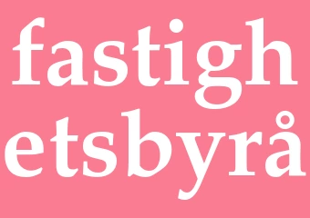 Synonym fastighetsbyrå