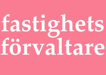 Synonym fastighetsförvaltare