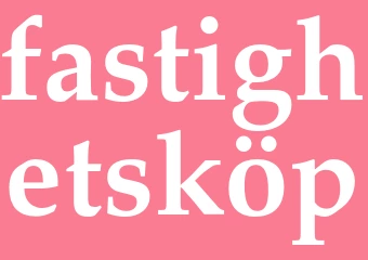 Synonym fastighetsköp