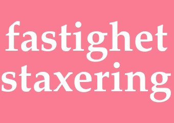 Synonym fastighetstaxering