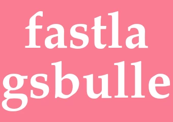 Synonym fastlagsbulle