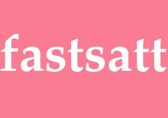 Synonym fastsatt