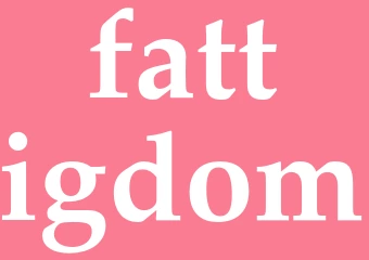 Synonym fattigdom