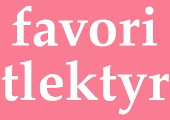 Synonym favoritlektyr