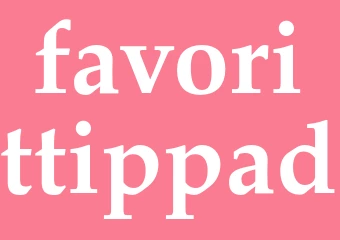 Synonym favorittippad