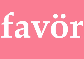 Synonym favör