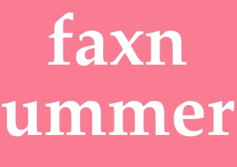 Synonym faxnummer