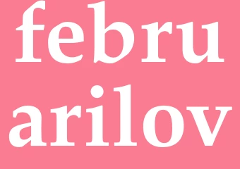 Synonym februarilov