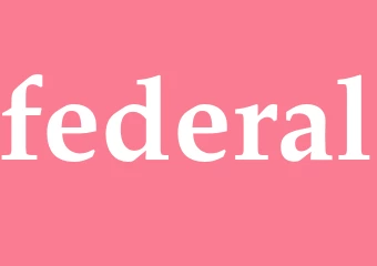 Synonym federal