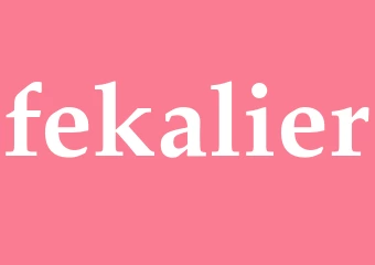Synonym fekalier