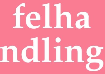 Synonym felhandling