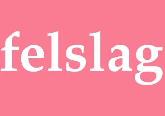 Synonym felslag