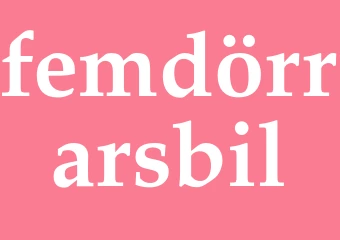 Synonym femdörrarsbil