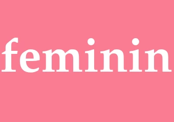 Synonym feminin