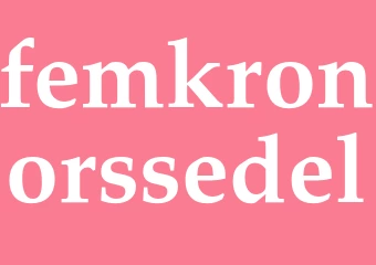 Synonym femkronorssedel
