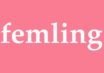 Synonym femling