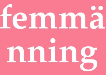 Synonym femmänning