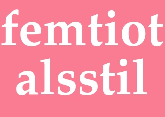 Synonym femtiotalsstil
