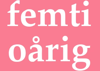 Synonym femtioårig