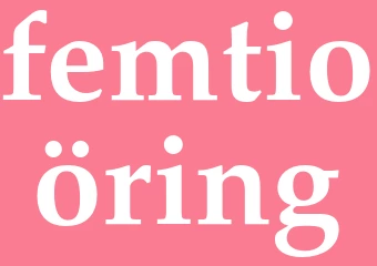 Synonym femtioöring