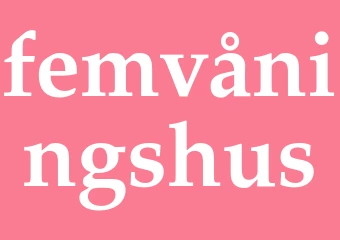 Synonym femvåningshus