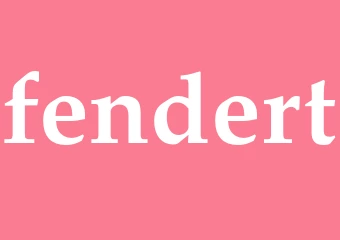 Synonym fendert