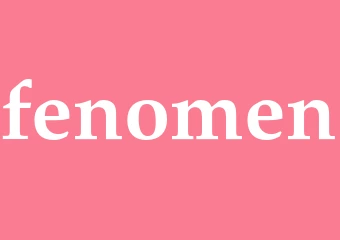 Synonym fenomen