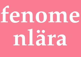 Synonym fenomenlära