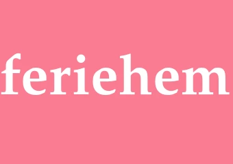 Synonym feriehem