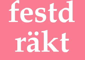 Synonym festdräkt