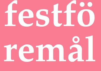 Synonym festföremål