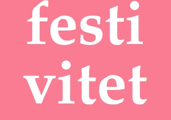 Synonym festivitet