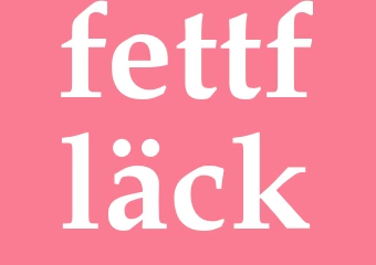 Synonym fettfläck