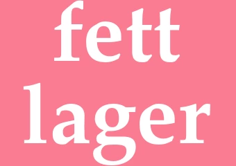 Synonym fettlager