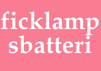 Synonym ficklampsbatteri